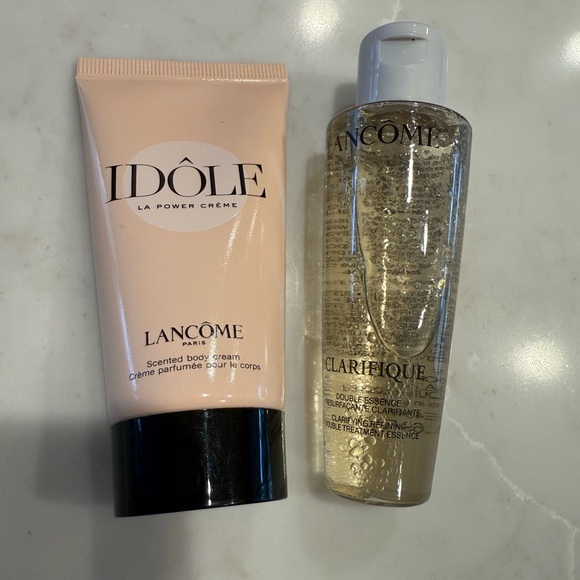 Lancôme 7-pc gift includes Absolue, Idole, 2 Mascara, lipstick, Clarifique & bag - Picture 8 of 11